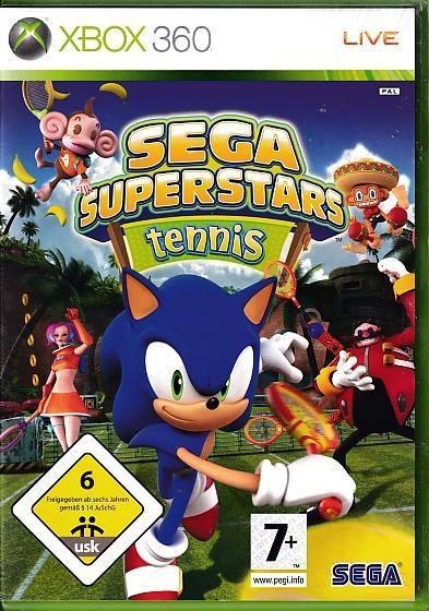 Sega Superstars Tennis - XBOX 360 (B Grade) (Genbrug)